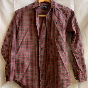 Ralph Lauren Plaid Button Up Shirt